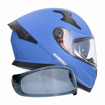 Casco Shiro Katana Azul Mate
