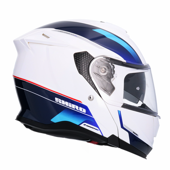 Casco Shiro Discover Royal Azul