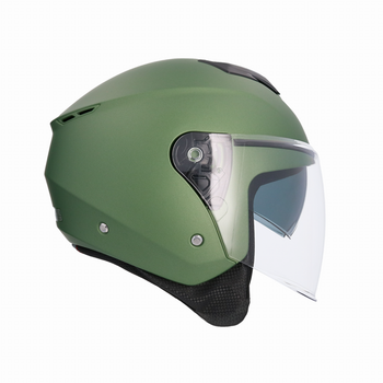 Casco Shiro OF852 Ibiza Verde Mate