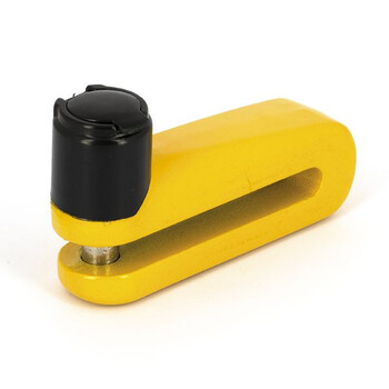 Candado Antirrobo Disco Grande 10mm Amarillo