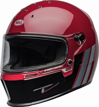 Casco BELL Eliminator GT Gloss Rojo Negro