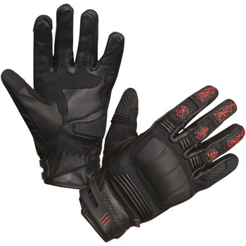 Guantes Modeka Ennos Air Negro Rojo