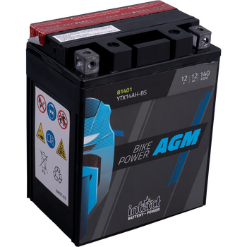 Bateria AGM IntAct YTX14AH-BS con pack de Acido