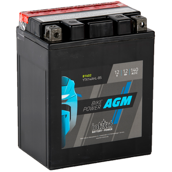 Bateria AGM IntAct YTX14AHL-BS con pack de Acido