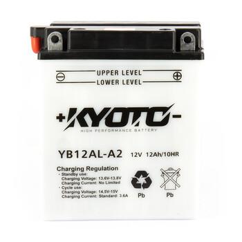 Bateria Kyoto YB12AL-A2 con pack de Acido