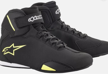 Botas Alpinestars Sektor Negro Amarillo 2515518 (C