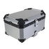 Baul Trasero Moto Aluminio gris Universal 60 Litro
