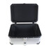 Baul Trasero Moto Aluminio gris Universal 60 Litro