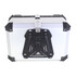 Baul Trasero Moto Aluminio gris Universal 60 Litro