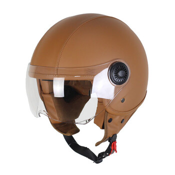 Casco Vito Amsterdam Cuero Marron