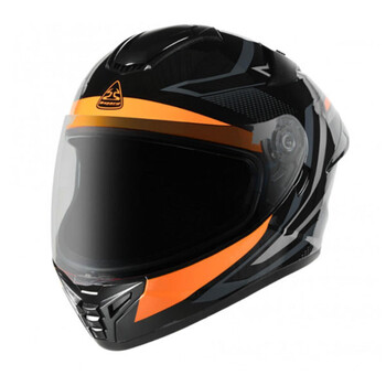 Casco Bayard SP-68 S Dragon Negro Naranja