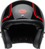 Casco BELL Custom 500 Chief Negro Rojo