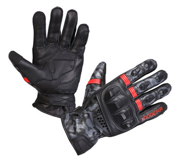 Guantes Modeka Valyant Air Negro Rojo
