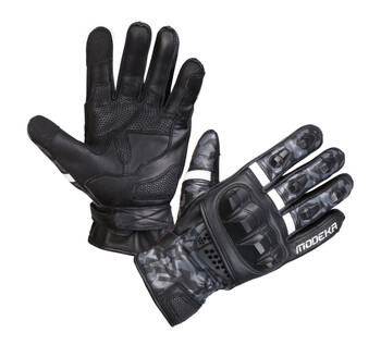 Guantes Modeka Valyant Air Negro Blanco