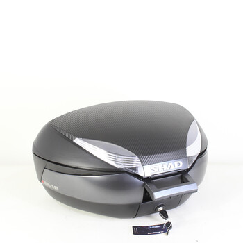 REACONDICIONADO Baul Shad Sh48 Negro Titanio Carbo