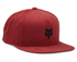 FOX HEAD SNAPBACK HAT [FLM RD] FLAME RED OS - 3164