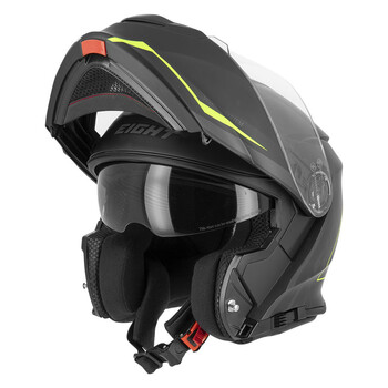 Casco Eight S550 Negro Amarillo