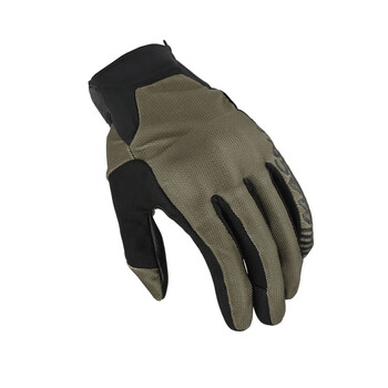 Guantes Macna Obtain Leather Negro Beige