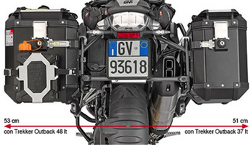 Kit Maletas Laterales Givi BMW R1250 GS Adventure 