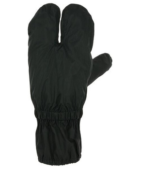 CubreGuantes de Lluvia Dos Dedos Negro
