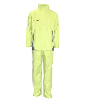 Traje de Lluvia Impermeable Moto Dos piezas Amaril