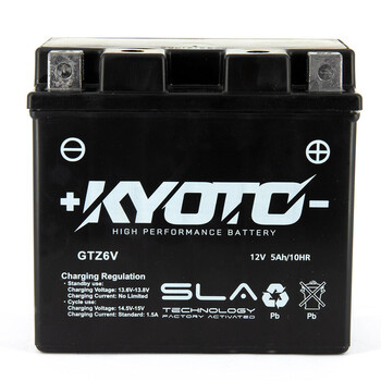 Bateria KYOTO YTX6V SLA - GTZ6V