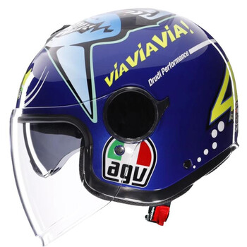Casco Jet AGV Eteres Misano 2015 Valentino Rossi