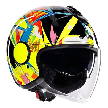 Casco Jet AGV Eteres Winter Test 2019 Valentino Ro
