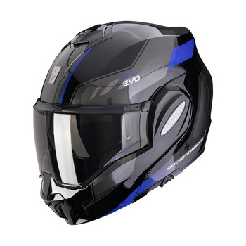 Casco Scorpion EXO-TECH Evo Socius Negro Azul