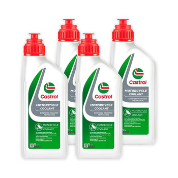 Anticongelante Castrol Motorcycle Coolant 1L 4 Uni