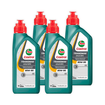 Aceite Castrol Transmax Axle EPX 80W90 1L 4 Unidad